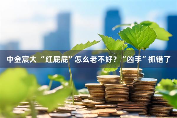 中金宸大 “红屁屁”怎么老不好？“凶手”抓错了