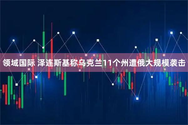 领域国际 泽连斯基称乌克兰11个州遭俄大规模袭击
