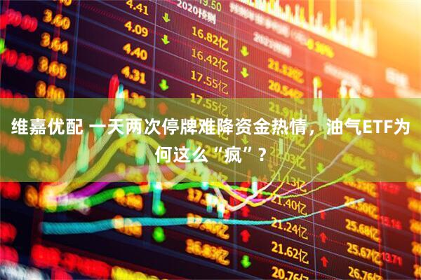 维嘉优配 一天两次停牌难降资金热情，油气ETF为何这么“疯”？